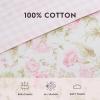 imageLaura Ashley  Queen Comforter Set Luxuriously Soft Bedding with Matching Shams Floral Home Decor Morning Gloria Pink QueenTwin