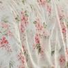 imageLaura Ashley  Queen Comforter Set Luxury Bedding with Matching Shams Stylish Home Decor for All Seasons Wisteria Pink QueenPinkGreenOff White