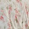 imageLaura Ashley  Queen Comforter Set Luxury Bedding with Matching Shams Stylish Home Decor for All Seasons Wisteria Pink QueenPinkGreenOff White