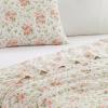 imageLaura Ashley  Queen Comforter Set Luxury Bedding with Matching Shams Stylish Home Decor for All Seasons Wisteria Pink QueenPinkGreenOff White