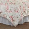 imageLaura Ashley  Queen Comforter Set Luxury Bedding with Matching Shams Stylish Home Decor for All Seasons Wisteria Pink QueenPinkGreenOff White