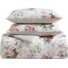 imageLaura Ashley  Queen Comforter Set Reversible Brushed Cotton Flannel Bedding with Matching Shams Luxuriously Soft ampamp Warm Home Decor Ashfield Red QueenAshfield Red