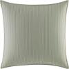 imageLaura Ashley  Queen Comforter Set Reversible Cotton Bedding Includes Matching Shams with Bonus Euro Shams ampamp Throw Pillows Natalie SageOff White QueenSageOff White