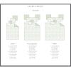 imageLaura Ashley  Queen Comforter Set Reversible Cotton Bedding Includes Matching Shams with Bonus Euro Shams ampamp Throw Pillows Natalie SageOff White QueenSageOff White