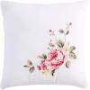 imageLaura Ashley Home  Queen Comforter Set Reversible Cotton Bedding Includes Matching Shams with Bonus Euro Shams ampamp Throw Pillows Ailyn Pink QueenPink