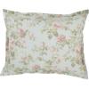 imageLaura Ashley Home  Queen Comforter Set Reversible Cotton Bedding Includes Matching Shams with Bonus Euro Shams ampamp Throw Pillows Madelynn Pastel Blue QueenBlueGreenPink
