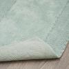 imageLaura Ashley Ruffle Cotton 17quot x 24quot Bath Rug AquaAqua