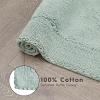 imageLaura Ashley Ruffle Cotton 17quot x 24quot Bath Rug AquaAqua