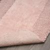 imageLaura Ashley Ruffle Cotton 17quot x 24quot Bath Rug AquaBlush
