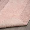 imageLaura Ashley Ruffle Cotton 17quot x 24quot Bath Rug AquaBlush