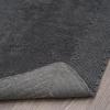 imageLaura Ashley Ruffle Cotton 17quot x 24quot Bath Rug AquaDark Grey