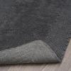 imageLaura Ashley Ruffle Cotton 17quot x 24quot Bath Rug AquaDark Grey