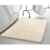 imageLaura Ashley Ruffle Cotton 17quot x 24quot Bath Rug AquaIvory