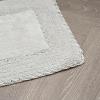 imageLaura Ashley Ruffle Cotton 17quot x 24quot Bath Rug AquaLight Grey