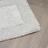 imageLaura Ashley Ruffle Cotton 17quot x 24quot Bath Rug AquaLight Grey