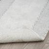 imageLaura Ashley Ruffle Cotton 17quot x 24quot Bath Rug AquaLight Grey