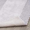 imageLaura Ashley Ruffle Cotton 17quot x 24quot Bath Rug AquaPurple