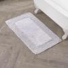imageLaura Ashley Ruffle Cotton 17quot x 24quot Bath Rug AquaPurple
