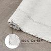 imageLaura Ashley Ruffle Cotton 17quot x 24quot Bath Rug AquaWhite