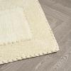 imageLaura Ashley Ruffle Cotton 17quot x 24quot Bath Rug AquaYellow