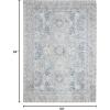 imageLaura Ashley Turkish Mystic Chenille Accent Rug  JahnidkModern Home Dcor  Measures 265quotX45quot  Mauve and GreyGreyNavy