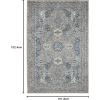 imageLaura Ashley Turkish Mystic Chenille Accent Rug  JahnidkModern Home Dcor  Measures 265quotX45quot  Mauve and GreyGreyNavy