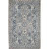imageLaura Ashley Turkish Mystic Chenille Accent Rug  JahnidkModern Home Dcor  Measures 265quotX45quot  Mauve and GreyGreyNavy