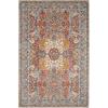 imageLaura Ashley Turkish Mystic Chenille Accent Rug  JahnidkModern Home Dcor  Measures 265quotX45quot  Mauve and GreyRedBlue