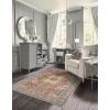 imageLaura Ashley Turkish Mystic Chenille Accent Rug  JahnidkModern Home Dcor  Measures 265quotX45quot  Mauve and GreyRedBlue