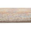 imageLaura Ashley Turkish Mystic Chenille Accent Rug  JahnidkModern Home Dcor  Measures 265quotX45quot  Mauve and GreyRedBlue