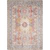 imageLaura Ashley Turkish Mystic Chenille Accent Rug  JahnidkModern Home Dcor  Measures 265quotX45quot  Mauve and GreyRedBlue