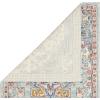 imageLaura Ashley Turkish Mystic Chenille Accent Rug  Randy  Modern Home Dcor  Measures 265quotX45quot  Grey and NavyBlueIvoryOrange