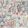 imageLaura Ashley Turkish Mystic Chenille Accent Rug  Randy  Modern Home Dcor  Measures 265quotX45quot  Grey and NavyBlueIvoryOrange