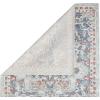 imageLaura Ashley Turkish Mystic Chenille Accent Rug  Randy  Modern Home Dcor  Measures 265quotX45quot  Grey and NavyBlueOrange