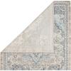 imageLaura Ashley Turkish Mystic Chenille Accent Rug  Randy  Modern Home Dcor  Measures 265quotX45quot  Grey and NavyGreyBlue