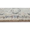 imageLaura Ashley Turkish Mystic Chenille Accent Rug  Randy  Modern Home Dcor  Measures 265quotX45quot  Grey and NavyGreyBlue