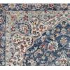 imageLaura Ashley Turkish Mystic Chenille Accent Rug  Valeri  Modern Home Dcor  Measures 265quotX45quot  Navy and Cream34 x 5