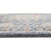 imageLaura Ashley Turkish Mystic Chenille Accent Rug  Valeri  Modern Home Dcor  Measures 265quotX45quot  Navy and Cream7 x 5 Rectangular