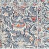 imageLaura Ashley Turkish Mystic Chenille Area Rug  Genevive  Modern Home Dcor  Measures 5X7  GreyGreyGold
