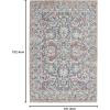 imageLaura Ashley Turkish Mystic Chenille Area Rug  Genevive  Modern Home Dcor  Measures 5X7  GreyGreyGold