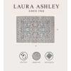 imageLaura Ashley Turkish Mystic Chenille Area Rug  Genevive  Modern Home Dcor  Measures 5X7  GreyGreyGold