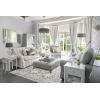 imageLaura Ashley Turkish Mystic Chenille Area Rug  Genevive  Modern Home Dcor  Measures 5X7  GreyIvory