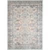 imageLaura Ashley Turkish Mystic Chenille Area Rug  Genevive  Modern Home Dcor  Measures 5X7  GreyIvoryBlue