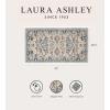 imageLaura Ashley Turkish Mystic Chenille Area Rug  Genevive  Modern Home Dcor  Measures 5X7  GreyIvoryBlue