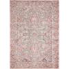 imageLaura Ashley Turkish Mystic Chenille Area Rug  Genevive  Modern Home Dcor  Measures 5X7  GreyRedCream