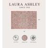 imageLaura Ashley Turkish Mystic Chenille Area Rug  Genevive  Modern Home Dcor  Measures 5X7  GreyRedCream