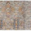 imageLaura Ashley Turkish Mystic Chenille Area Rug  Mason  Modern Home Dcor  Measures 5X7  Grey and BlueGrey Multi