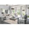 imageLaura Ashley Turkish Mystic Chenille Area Rug  Mason  Modern Home Dcor  Measures 5X7  Grey and BlueGrey Multi