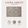 imageLaura Ashley Turkish Mystic Chenille Area Rug  Reign  Modern Home Dcor  Measures 5X7  Grey and Gold7 x 5 Rectangular