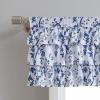 imageLaura Ashley  Valance Cotton Rod Pocket Top Window Treatment Chic Home Decor Elise 18quot x 50quotElise